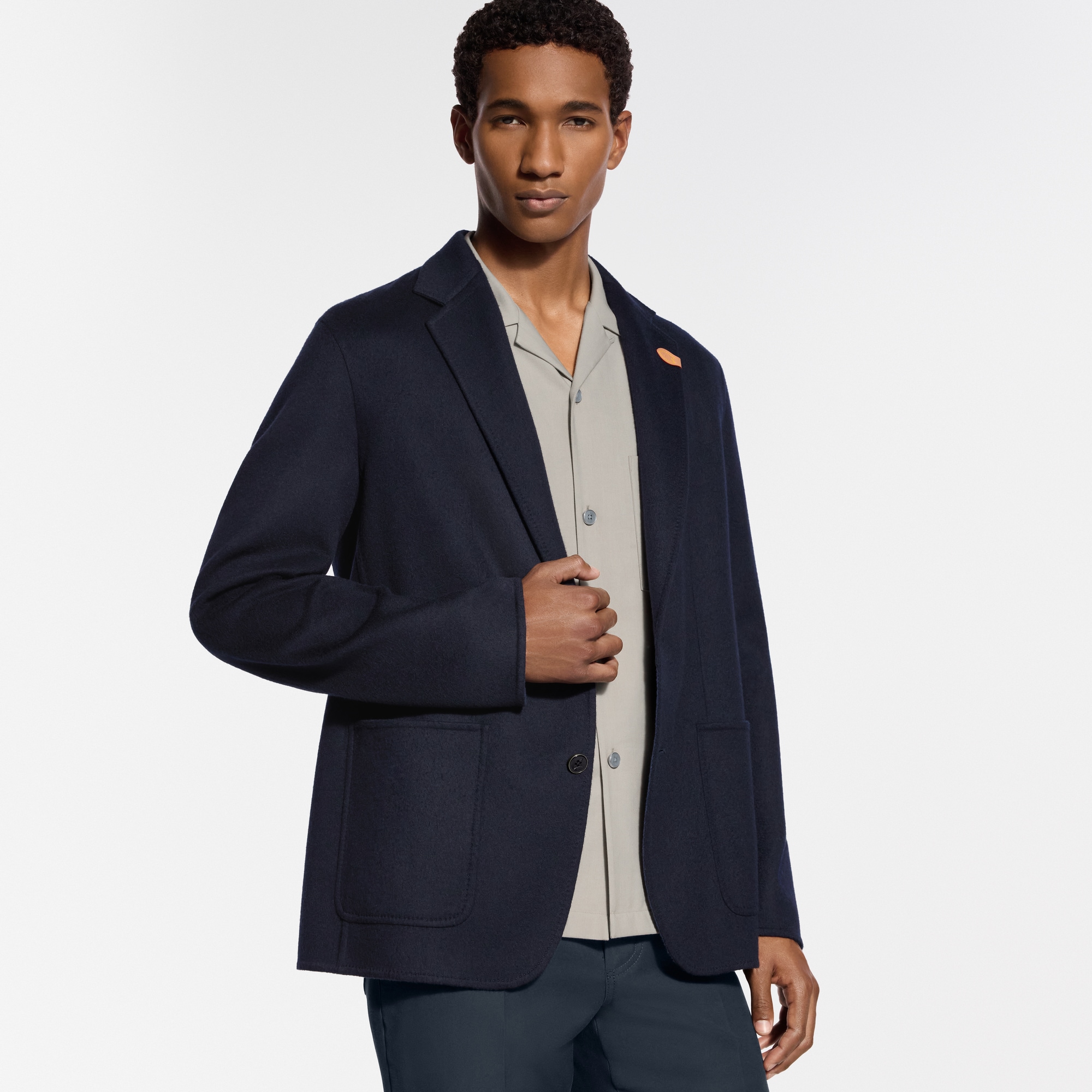 Double Face Wool-Cashmere Blazer - For Men | LOUIS VUITTON
